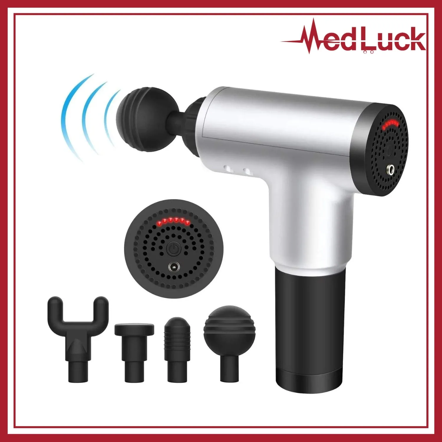 Medluck's 4 in 1 Fascial Gun Massager With Big Adobto