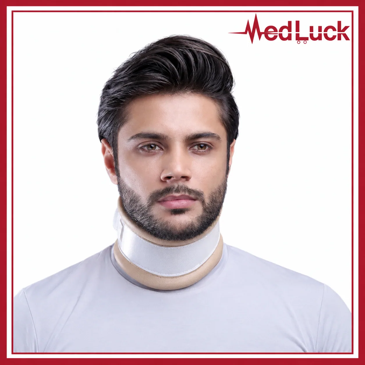 Medluck's Hard Cervical Collar (Plastic Sheet)